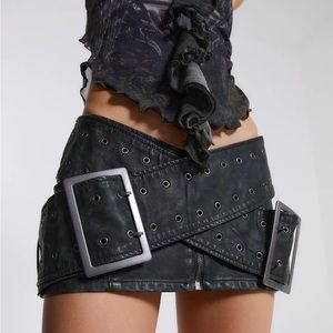 ASSASSIN MICRO MINI SKIRT (unworn)